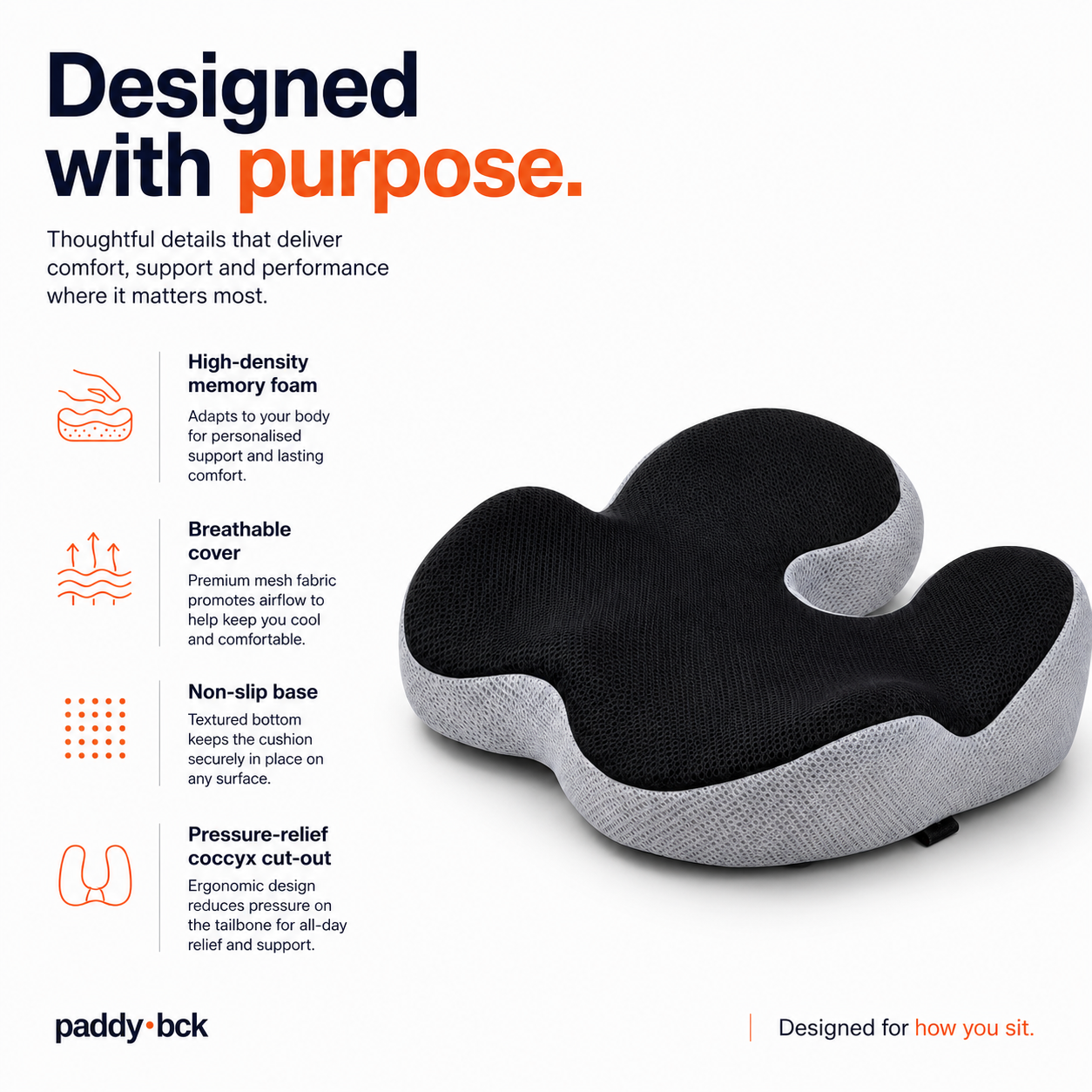 Premium Paddybck Cushion